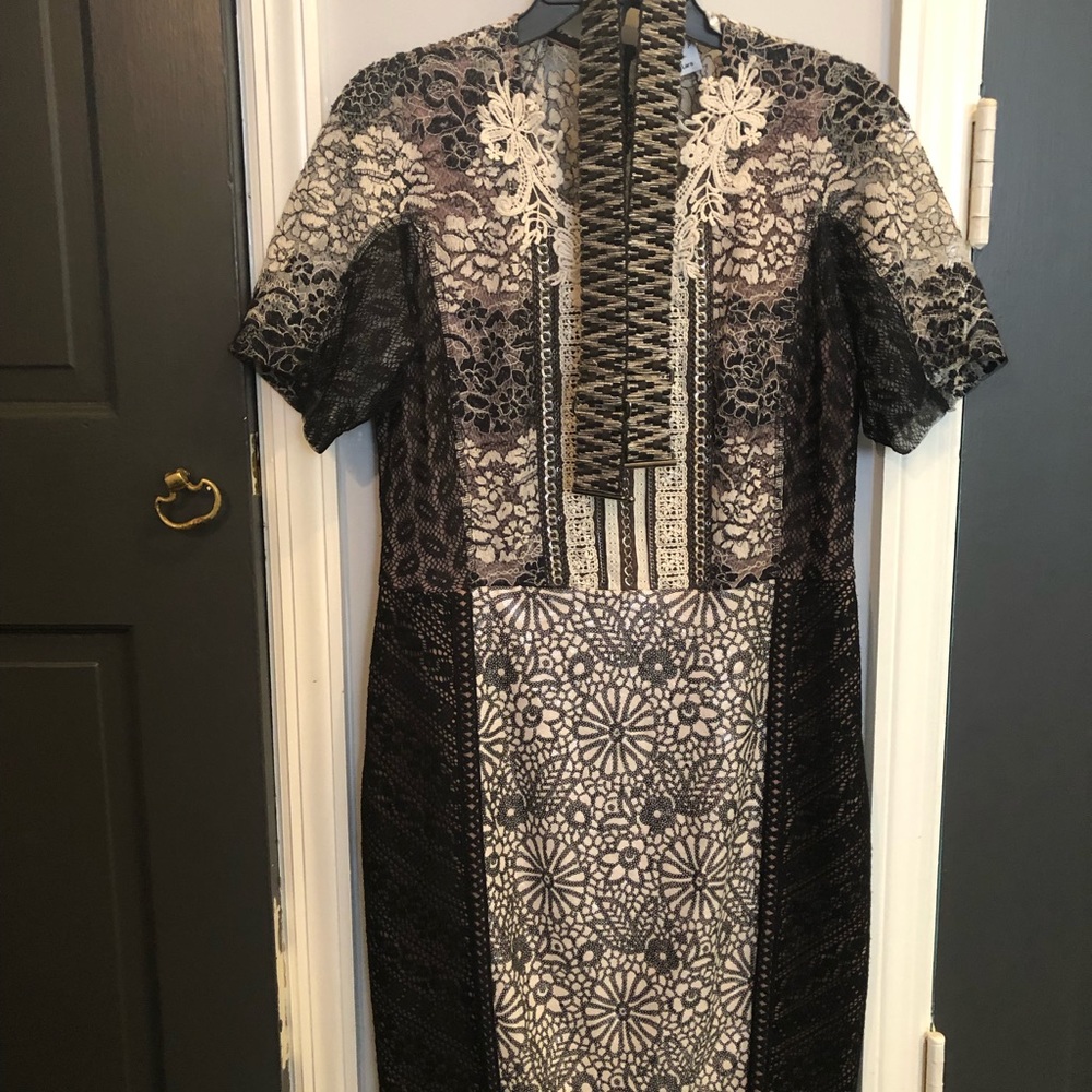 Byron Lars brocade dress - Anthropologie